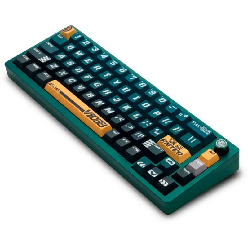 Клавиатура Thunderobot VIC68 TTC Ultra RGB King Magnetic Switch USB Parrot Green (6932066320188)