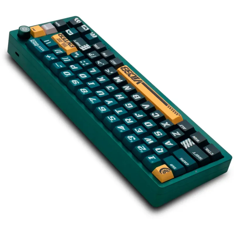 Клавиатура Thunderobot VIC68 TTC Ultra RGB King Magnetic Switch USB Parrot Green (6932066320188)