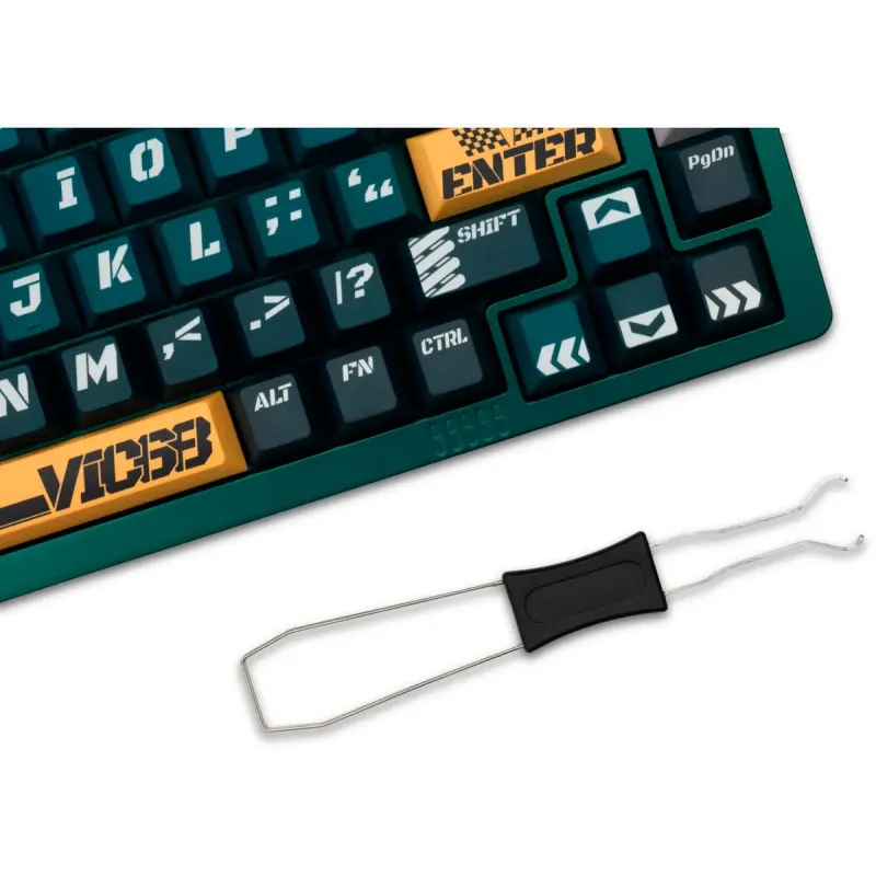 Клавиатура Thunderobot VIC68 TTC Ultra RGB King Magnetic Switch USB Parrot Green (6932066320188)
