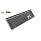 Клавиатура REAL-EL RK-737W Wireless/Bluetooth Black/Grey (EL123100060)