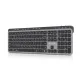 Клавиатура REAL-EL RK-737W Wireless/Bluetooth Black/Grey (EL123100060)