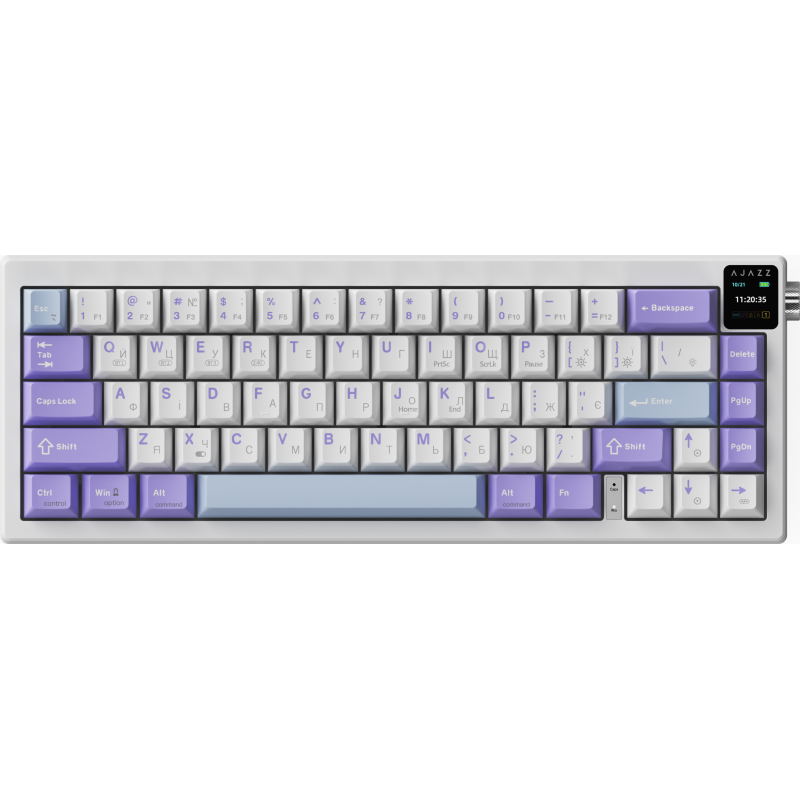 Клавиатура Ajazz AK650 Flying Fish Switch Purple (AK650-FF-PWB)