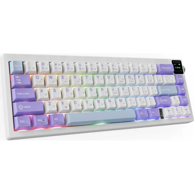 Клавиатура Ajazz AK650 Flying Fish Switch Purple (AK650-FF-PWB)