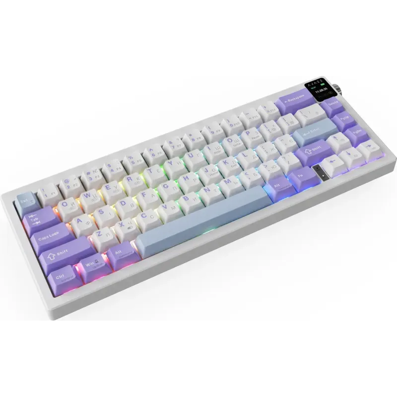 Клавиатура Ajazz AK650 Flying Fish Switch Purple (AK650-FF-PWB)