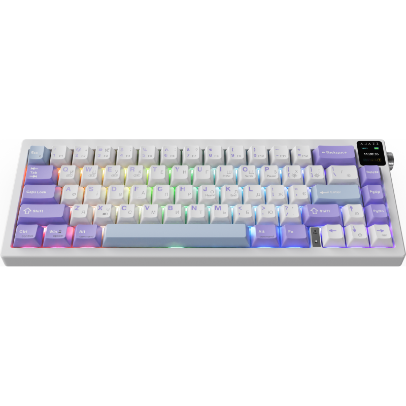 Клавиатура Ajazz AK650 Flying Fish Switch Purple (AK650-FF-PWB)