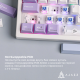 Клавиатура Ajazz AK650 Flying Fish Switch Purple (AK650-FF-PWB)