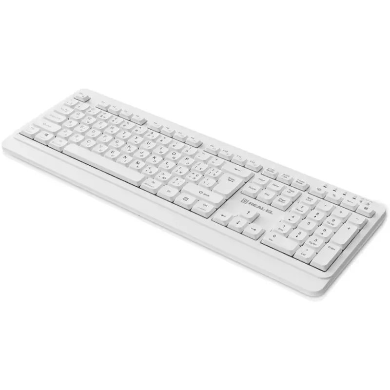 Клавиатура REAL-EL RK-761W White (EL123100059)