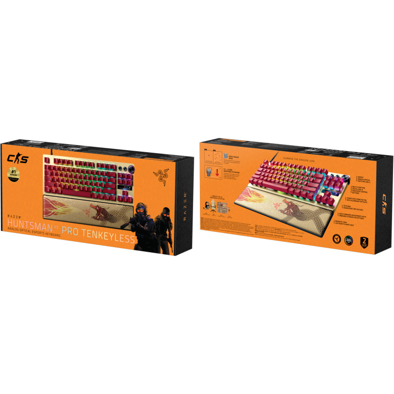 Клавіатура Razer Huntsman V3 PRO TKL Counter-Strike 2 Edition (RZ03-04982100-R3M1)