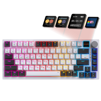 Клавиатура GamePro MK160D Pro QLAB Sakura Switch White