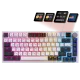 Клавіатура GamePro MK160D Pro QLAB Sakura Switch White