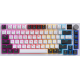 Клавіатура GamePro MK160D Pro QLAB Sakura Switch White