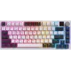 Клавіатура GamePro MK160D Pro QLAB Sakura Switch White