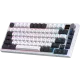 Клавіатура GamePro MK160D Pro QLAB Sakura Switch White