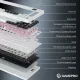Клавіатура GamePro MK160D Pro QLAB Sakura Switch White