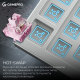 Клавіатура GamePro MK160D Pro QLAB Sakura Switch White