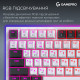 Клавіатура GamePro MK160D Pro QLAB Sakura Switch White