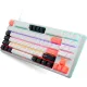 Клавиатура Thunderobot KG3089 Red Switch USB UA White (6932066305987)