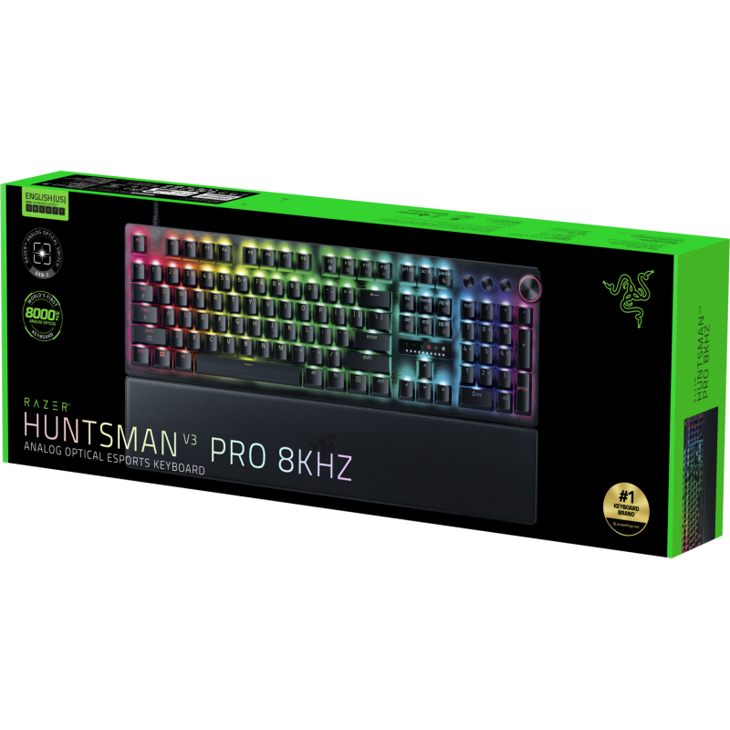 Клавіатура Razer Huntsman V3 PRO 8KHz (RZ03-05530100-R3M1)