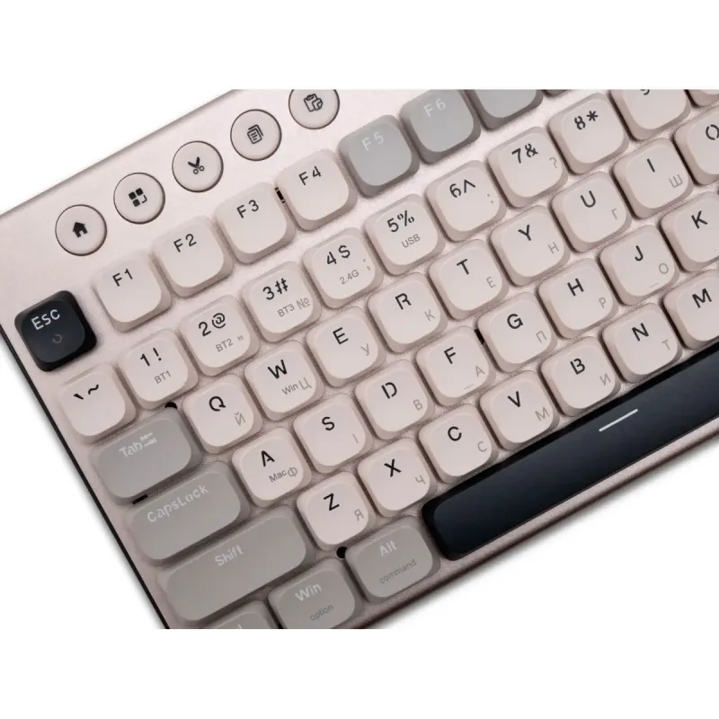 Клавиатура Thunderobot K96 Tri-mode Red Switch UA Grey (6932066308230)