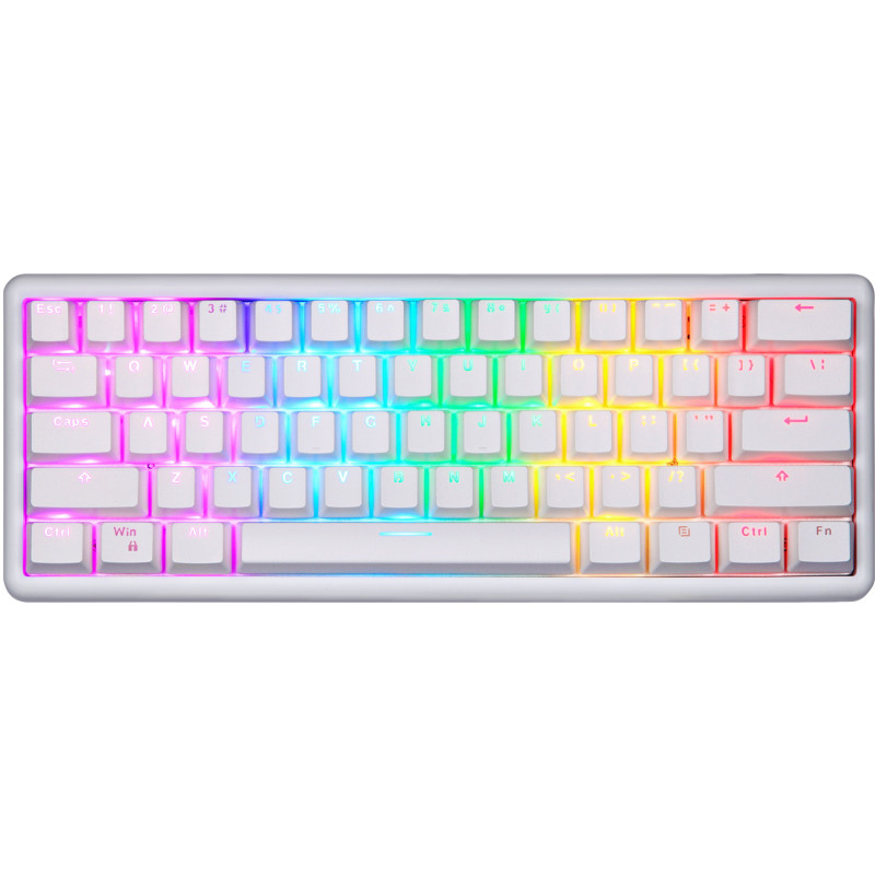 Клавиатура Motospeed SK66 Gateron Blue Hot Swap White (mtsk66wmb)