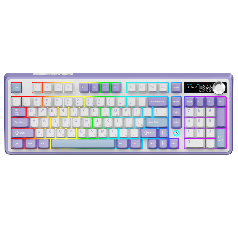Ajazz AK980 Clear Sky Switch Purple (AK980-CS-PWB)