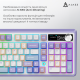 Ajazz AK980 Clear Sky Switch Purple (AK980-CS-PWB)