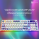 Ajazz AK980 Clear Sky Switch Purple (AK980-CS-PWB)