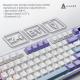Ajazz AK980 Clear Sky Switch Purple (AK980-CS-PWB)