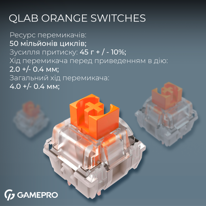 Клавиатура Gamepro MK160W Pro