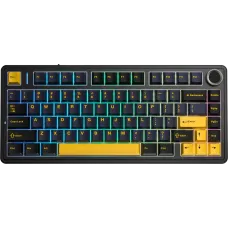 Клавиатура AULA F75 Kailh Pink Switch Black (6978080504890)
