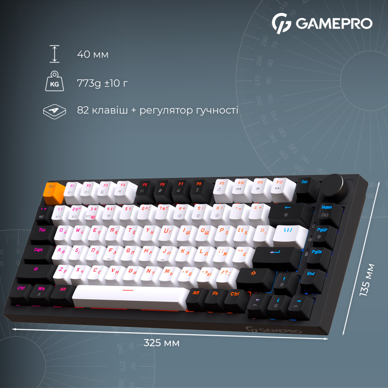 Клавиатура Gamepro MK160B Pro