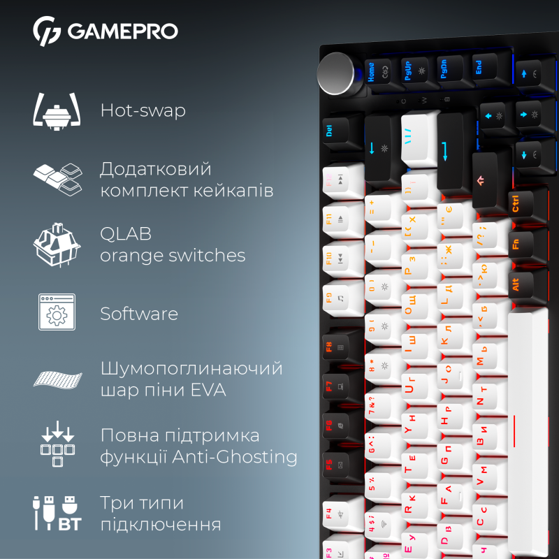 Клавиатура Gamepro MK160B Pro