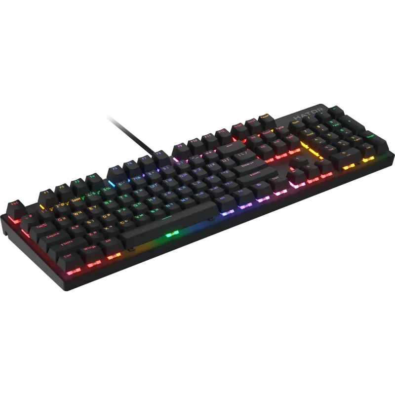 Клавіатура HATOR Icefall Mecha Rainbow Black (HTK104UA)