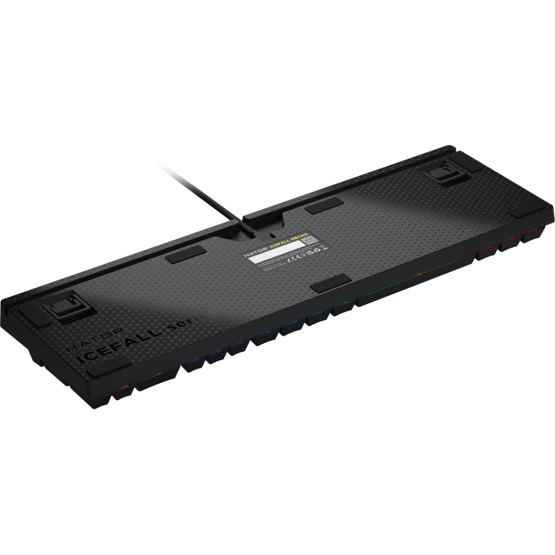 Клавиатура HATOR Icefall Mecha Rainbow Black (HTK104UA)