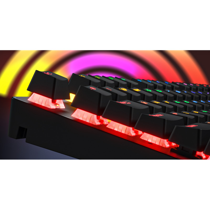 Клавиатура HATOR Icefall Mecha Rainbow Black (HTK104UA)
