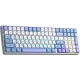 Клавиатура AULA S100 Pro RGB KRGD Red Switch Wireless White/Blue (6948391205762)
