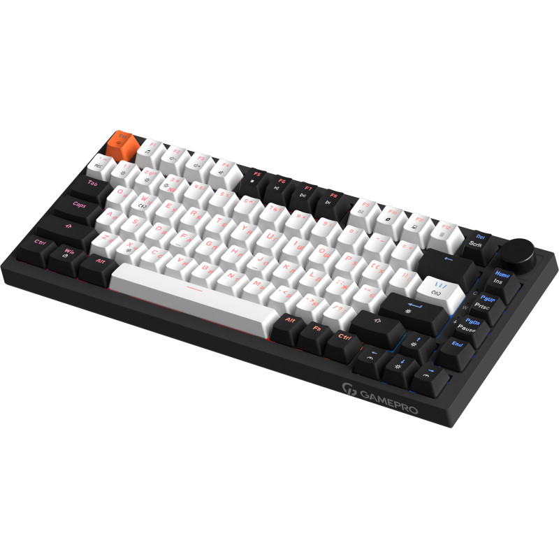 Клавіатура GamePro MK160 V2 Warden QLAB Sakura Black (MK160-V2-B-QS)