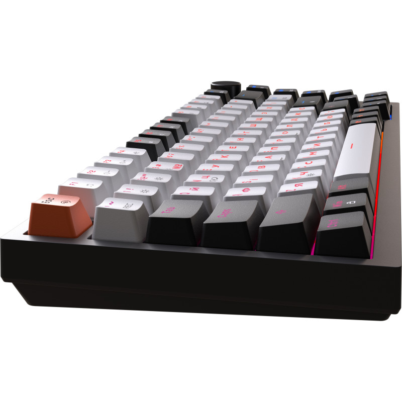 Клавіатура GamePro MK160 V2 Warden QLAB Sakura Black (MK160-V2-B-QS)