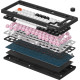 Клавіатура GamePro MK160 V2 Warden QLAB Sakura Black (MK160-V2-B-QS)