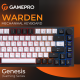 Клавіатура GamePro MK160 V2 Warden QLAB Sakura Black (MK160-V2-B-QS)