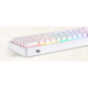 Клавіатура Motospeed SK66 Gateron Red Hot Swap White (mtsk66wmr)