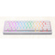 Клавіатура Motospeed SK66 Gateron Red Hot Swap White (mtsk66wmr)