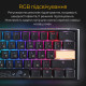 Клавіатура Ducky One 3 Mini Cherry MX Red RGB UA USB Black (DKON2161ST-RUAPXCLAWSC1)