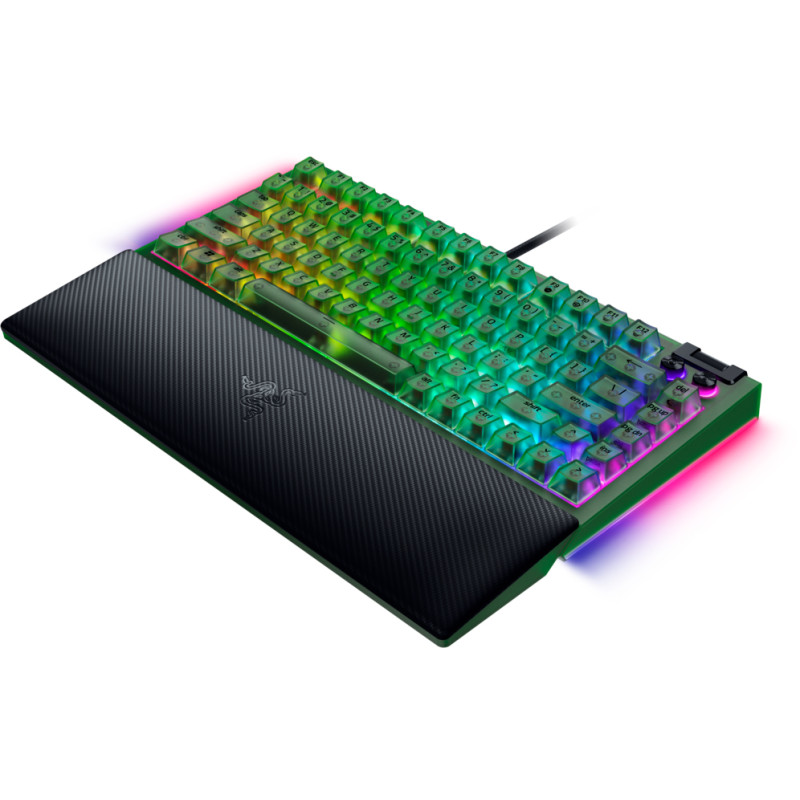 Клавіатура Razer BlackWidow V4 75% Phantom Green Edition (RZ03-05003300-R3M1)