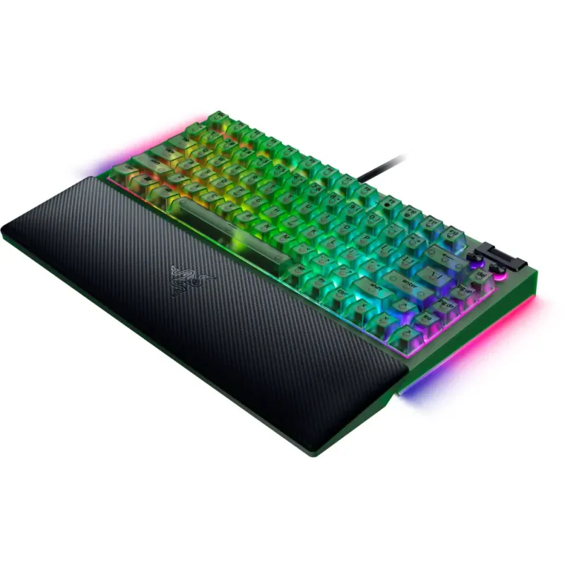 Клавиатура Razer BlackWidow V4 75% Phantom Green Edition (RZ03-05003300-R3M1)