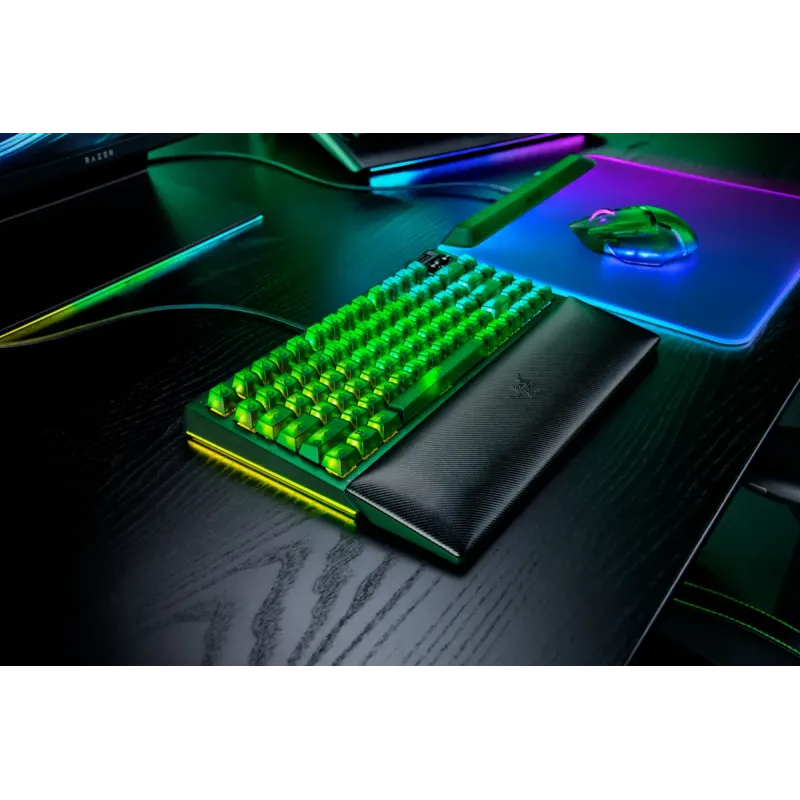 Клавиатура Razer BlackWidow V4 75% Phantom Green Edition (RZ03-05003300-R3M1)