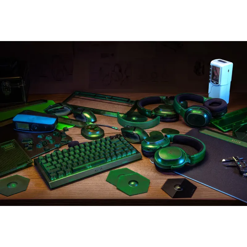 Клавиатура Razer BlackWidow V4 75% Phantom Green Edition (RZ03-05003300-R3M1)