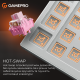 Клавіатура GamePro MK160 V2 Warden QLAB Sakura White (MK160-V2-BL-QS)