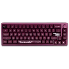 Клавиатура Thunderobot VIC68 Gateron Magnetic Jade Switch USB UA Purple (6932066317201)