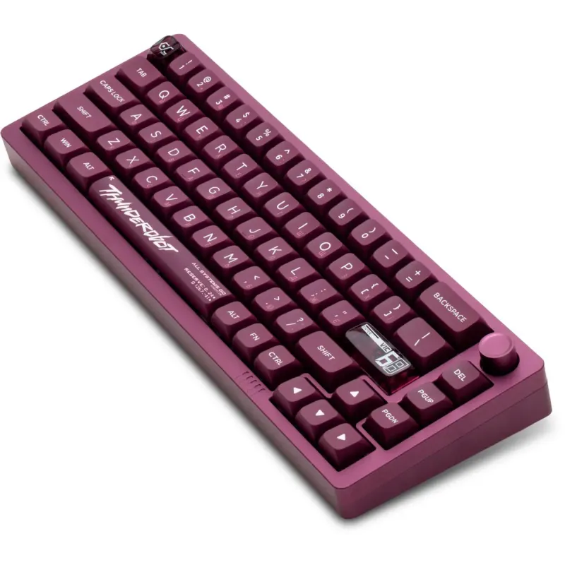 Клавиатура Thunderobot VIC68 Gateron Magnetic Jade Switch USB UA Purple (6932066317201)